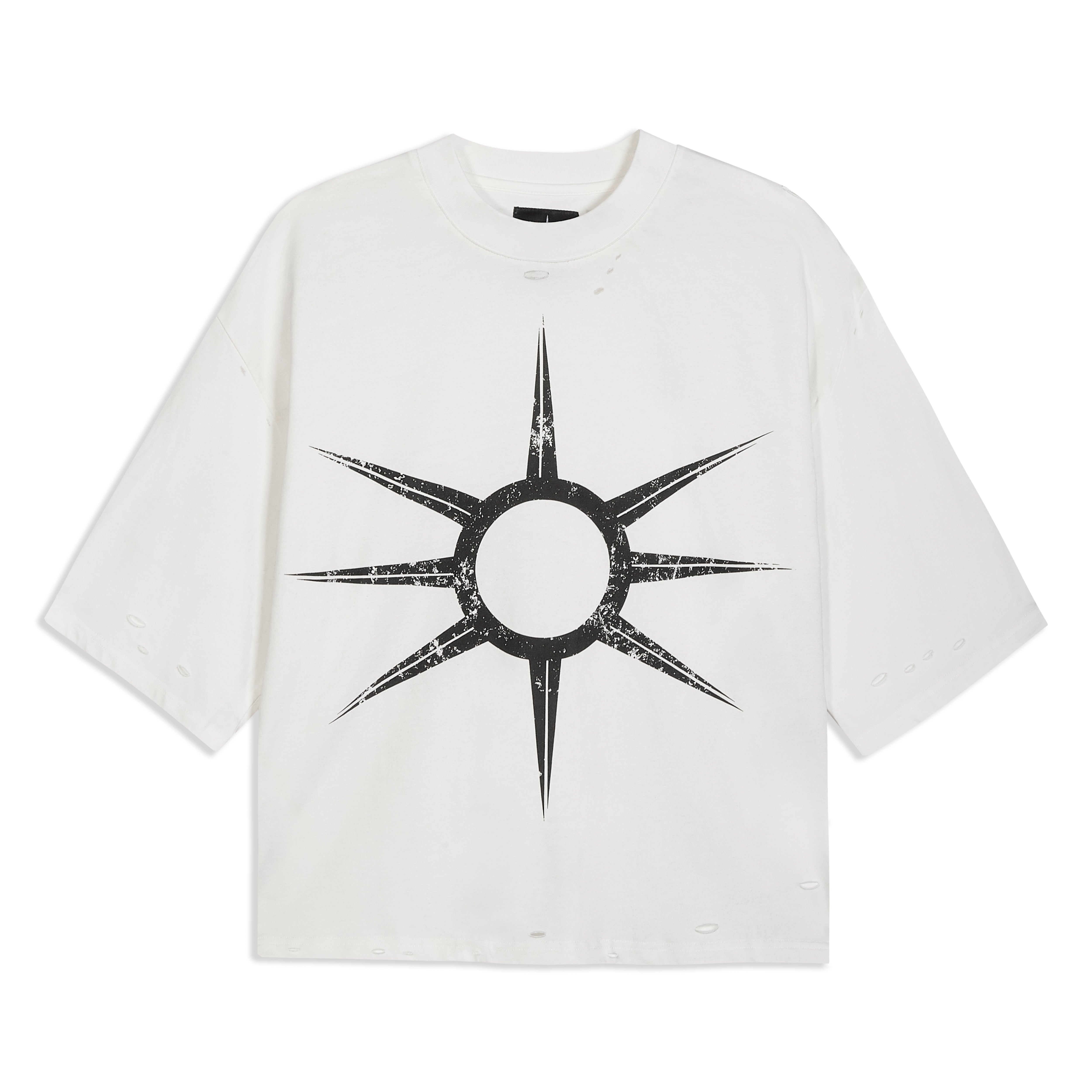 STAR LOGO TEE - WHITE