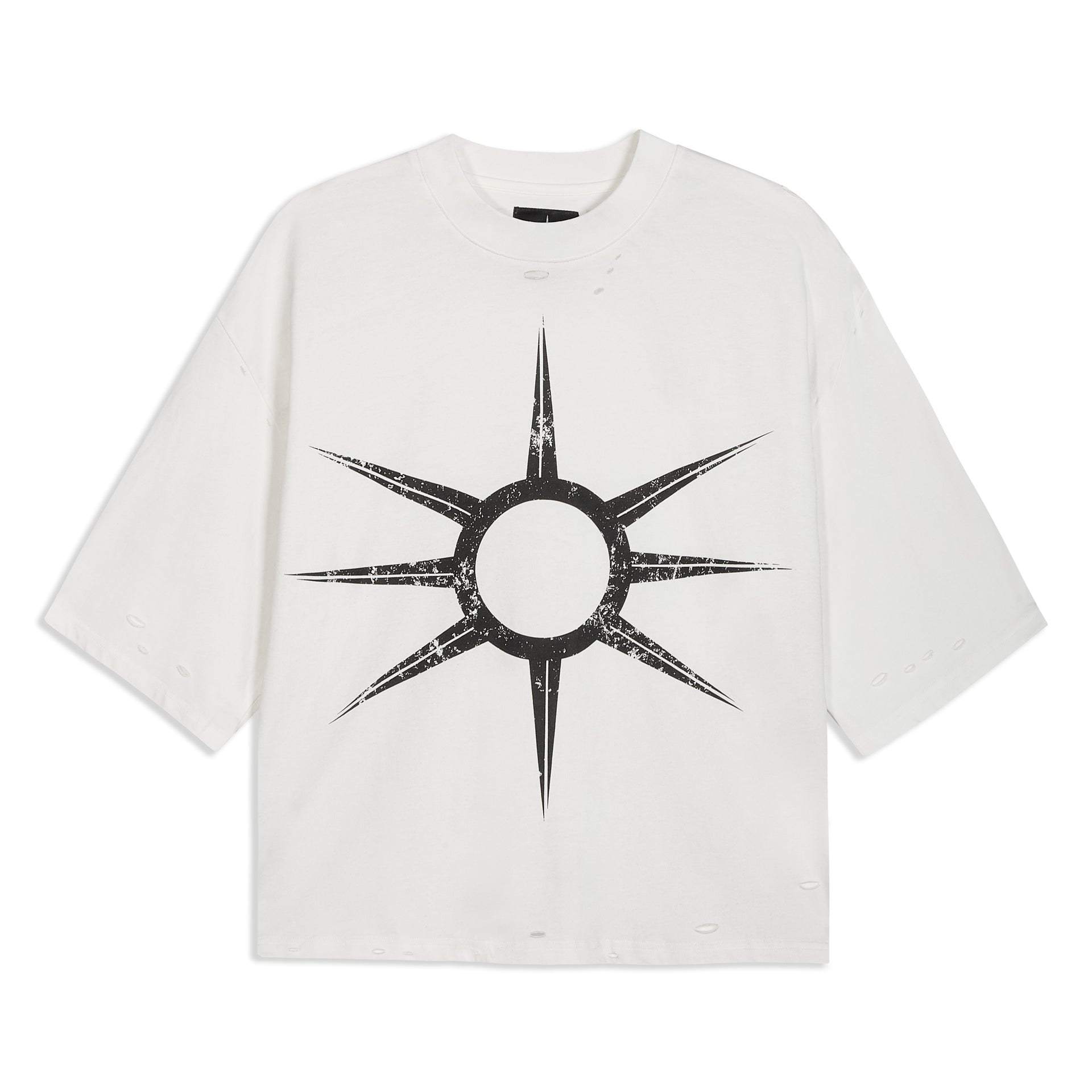 STAR LOGO TEE - WHITE